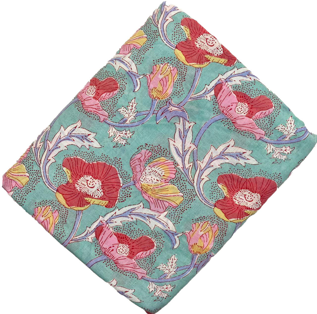 Pollen Block Print Mint