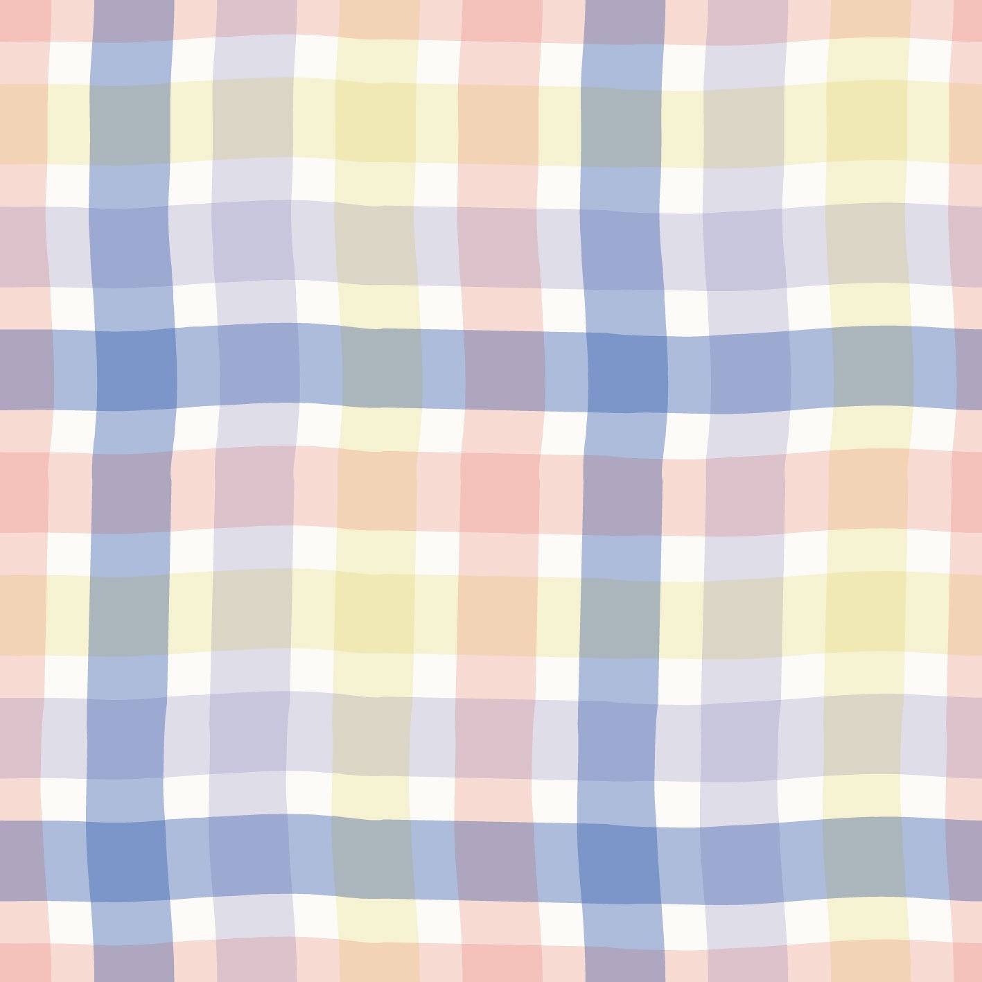 Aseatic Plaid Gossamer Garden Tapioca