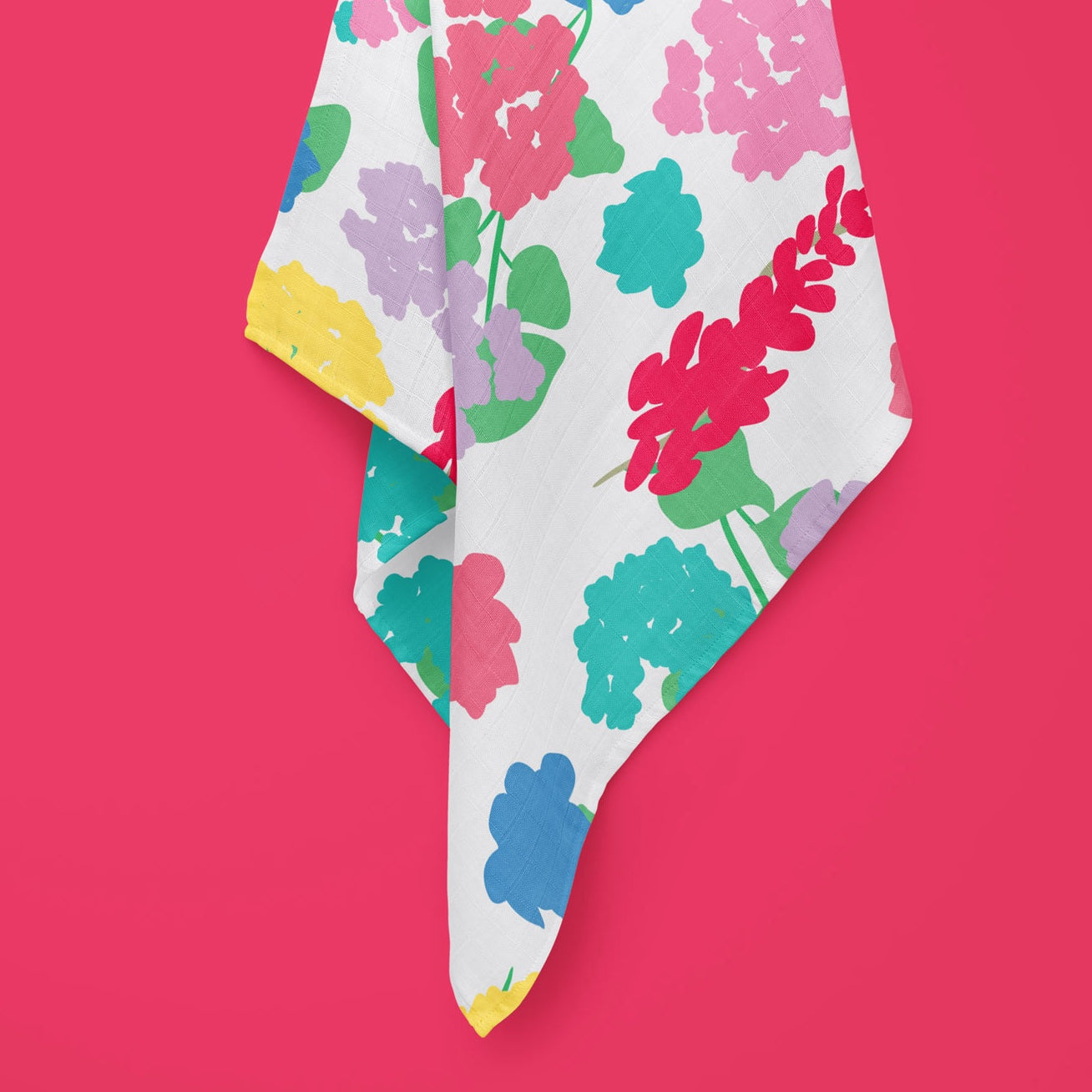 Falling Flowers Fiesta White