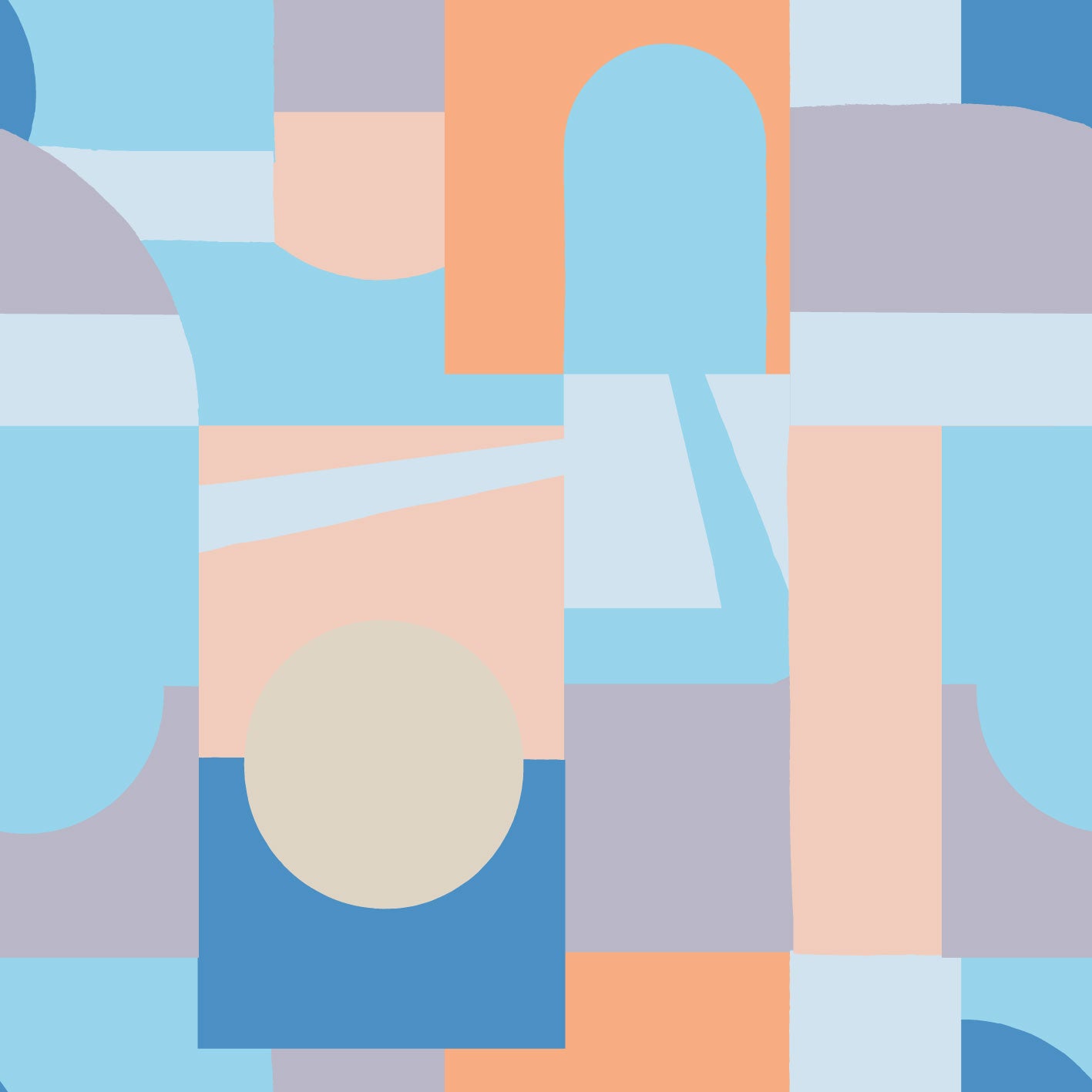 Into Town Peach Tide