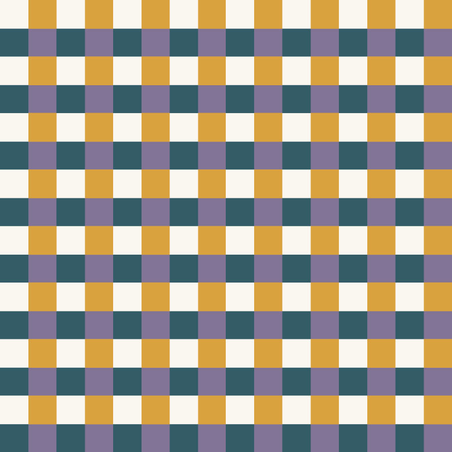 Picnic Parade Little Gingham - Mango Mediterranea