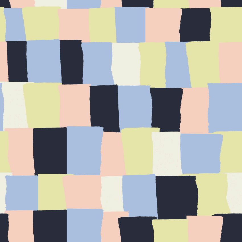 Picnic Parade Mini Cobblestone - Navy Blazer