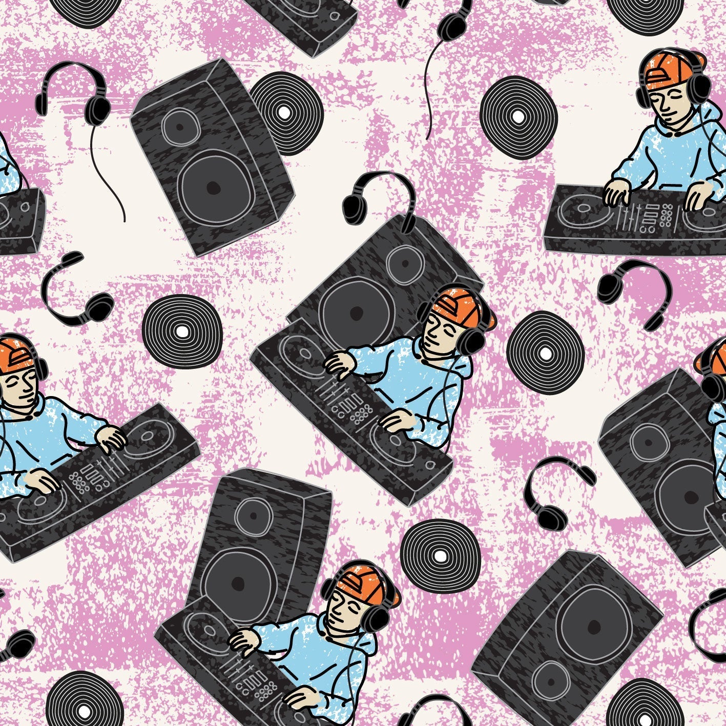 Next Gen DJ Dude White & Lilac