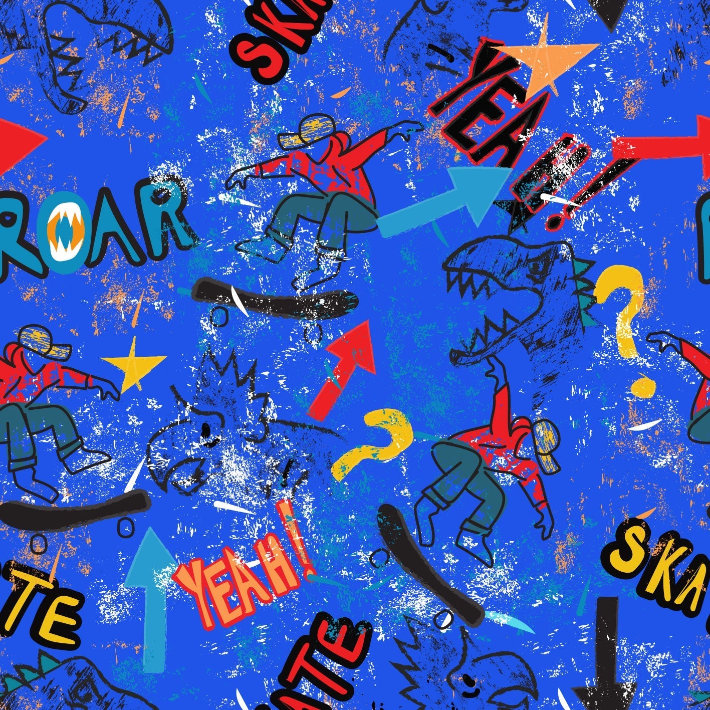 Skate Roar - Dazzling Blue