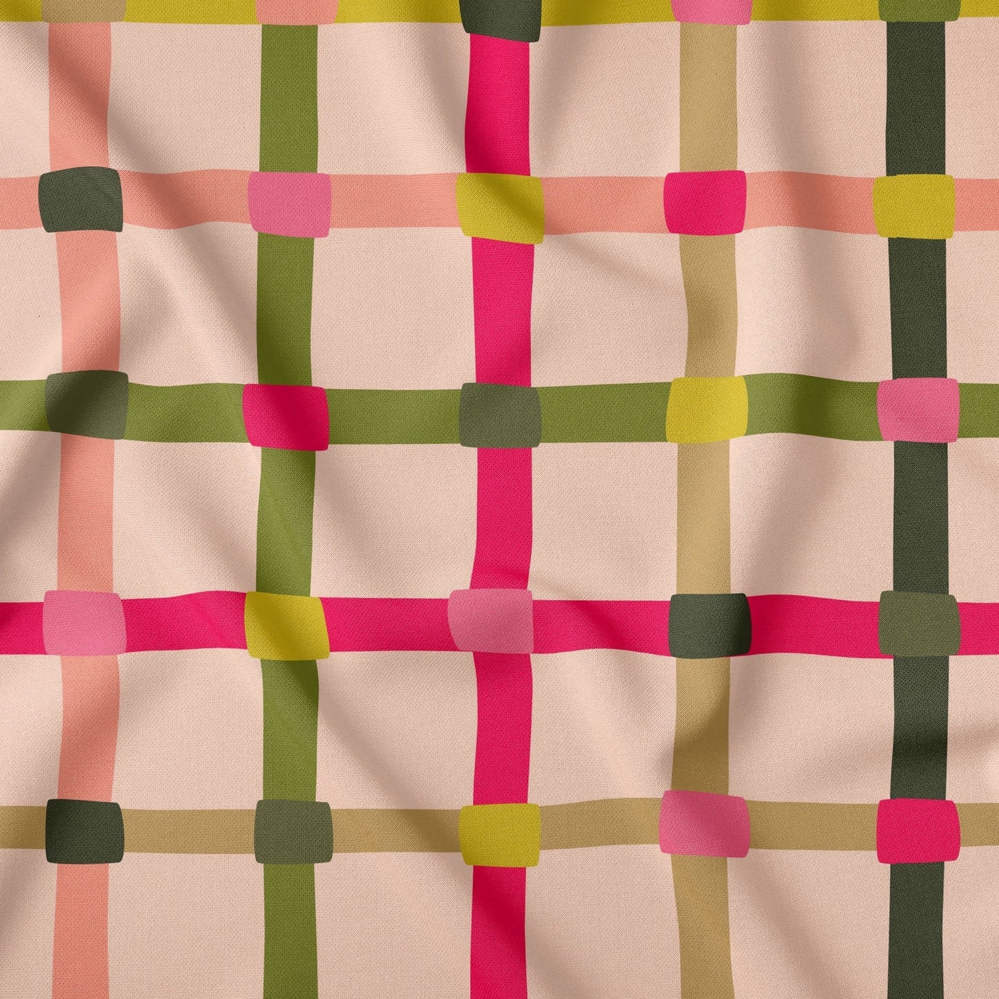 Open Weave Whispering Peach