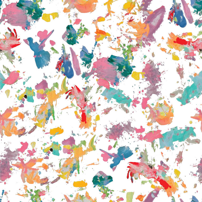 Hand-Painted Art Room White