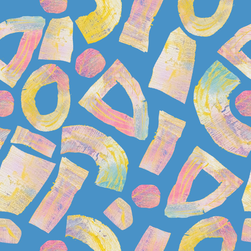 Palette Pop Painted Gelato Shapes Azure Blue