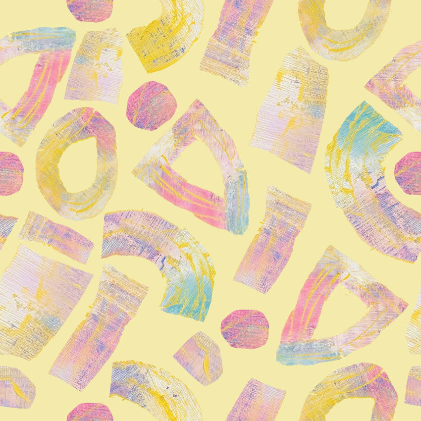 Palette Pop Painted Gelato Shapes Wax Yellow