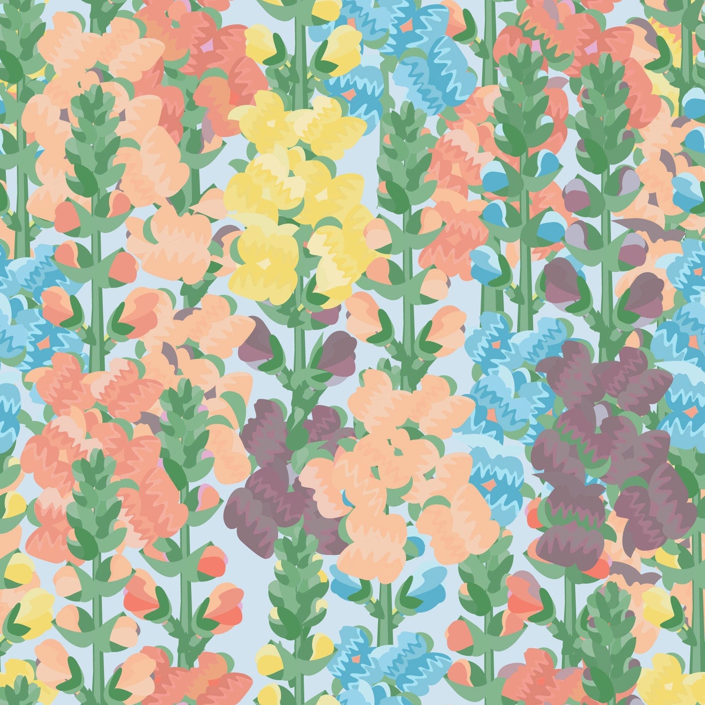 Snapdragon Fields Peach Tide