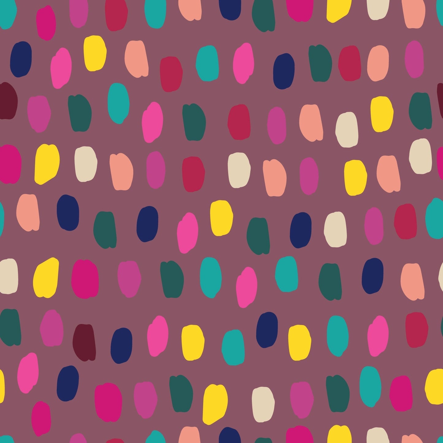 Spotted Out Hyper Fuchsia Purple Dove