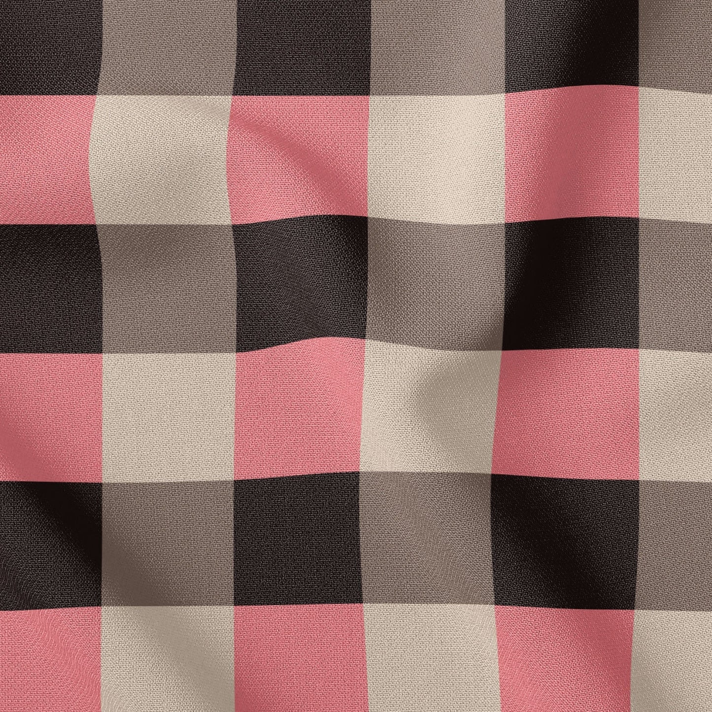 Square Gingham Chocolate Torte