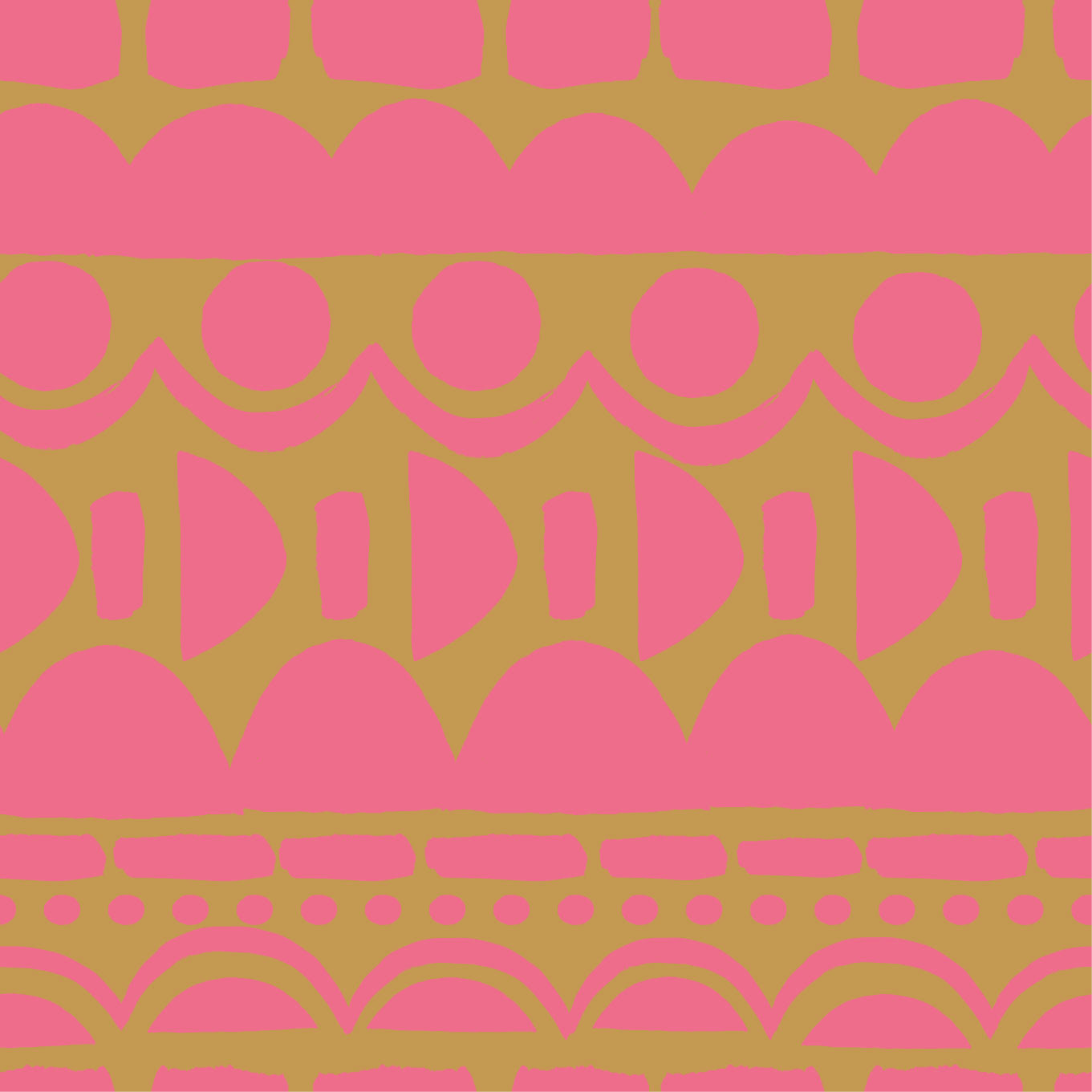 Stampa Amber Haze - Raspberry