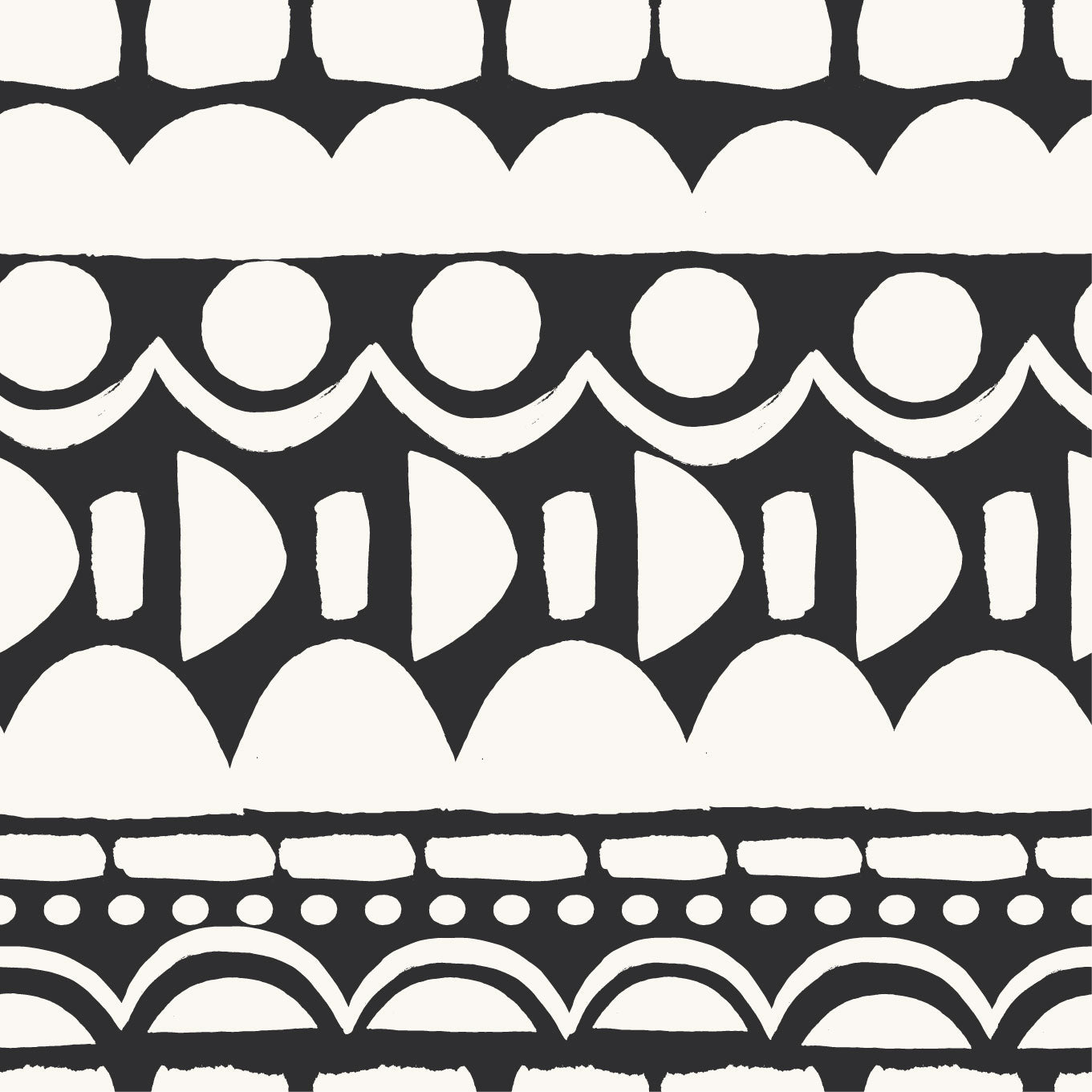 Stampa Moonless Night - Ecru