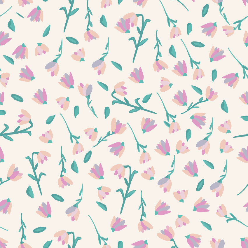 Picnic Parade - Tossed Tulips Tapioca