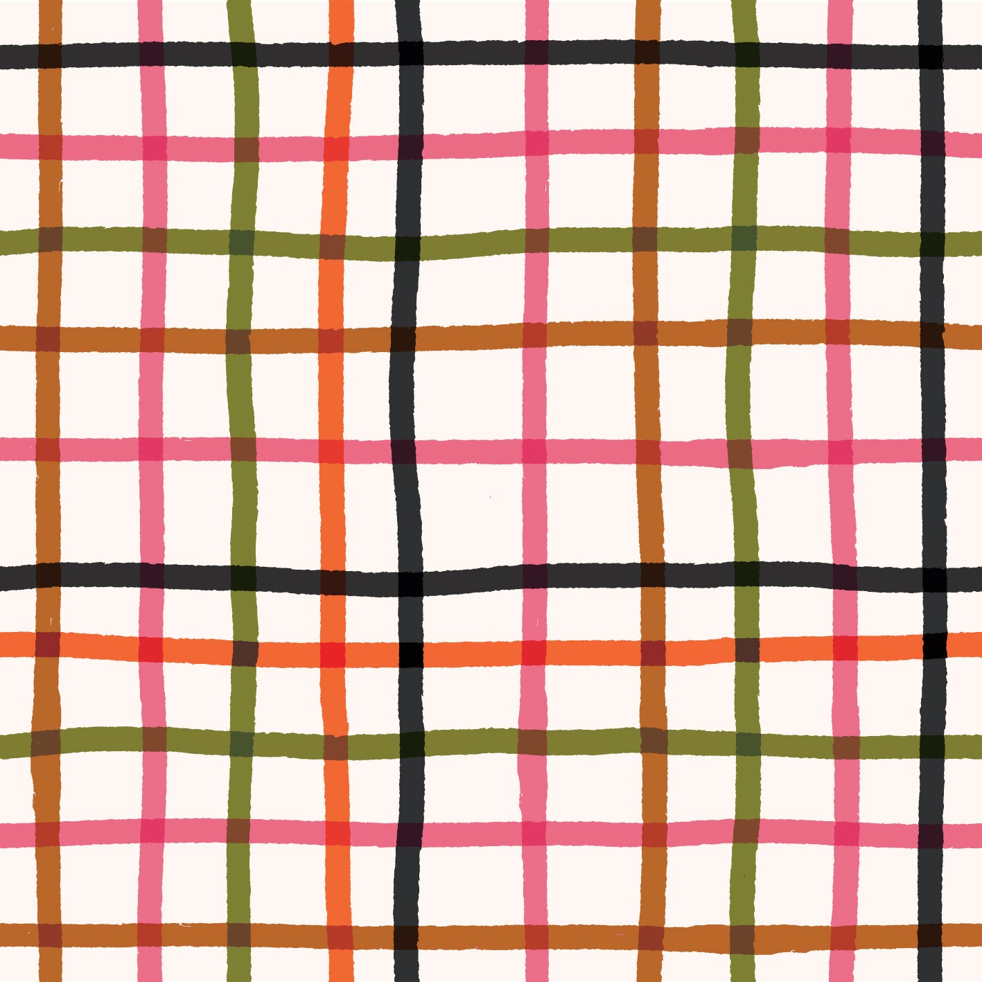 Trellis Night Garden Ecru