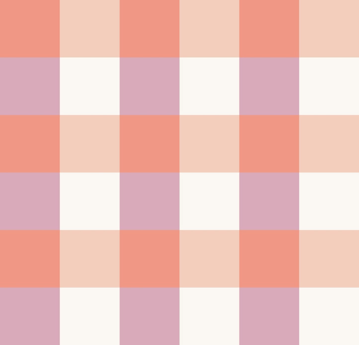 Simple Gingham Gossamer Garden Lilac