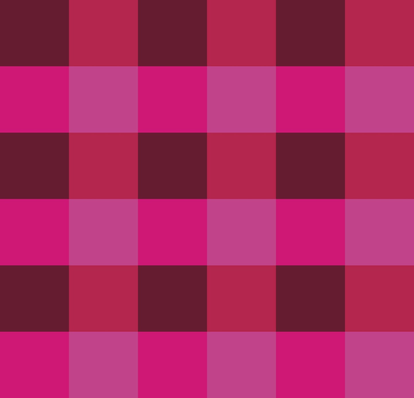 Simple Gingham Hyper Fuchsia - Fuchsia
