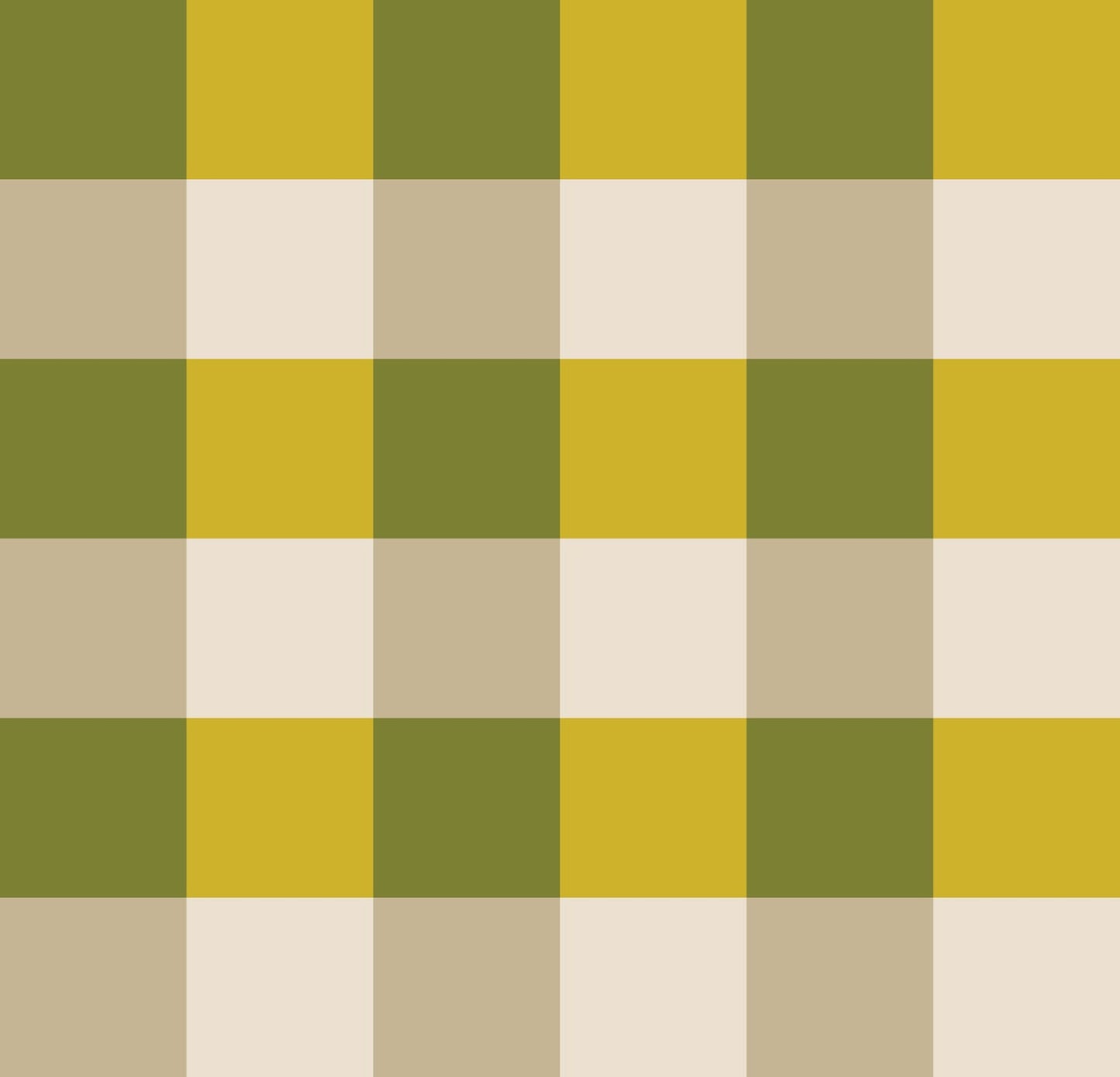 Simple Gingham Terra Solis Mango