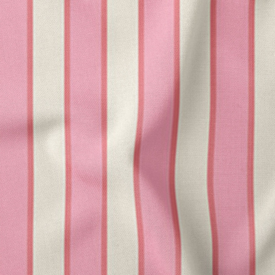 The Bold One Stripe Pink Cherub
