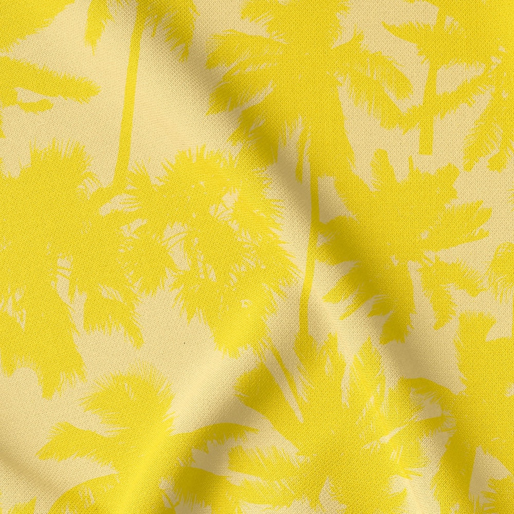 Stencil Palm Dopamine Yellow
