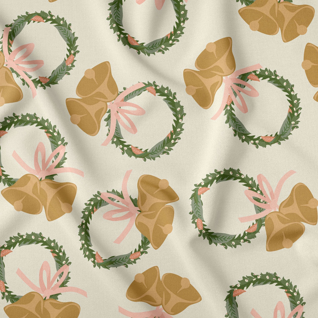 Bell and Wreath Vanilla Ice