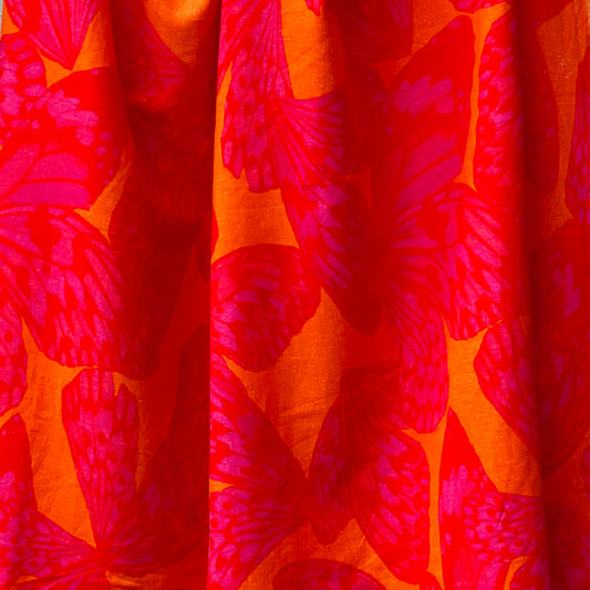 Big Butterfly Sunset Linen