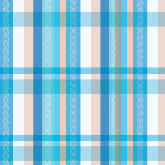 Carnivale Plaid Azure