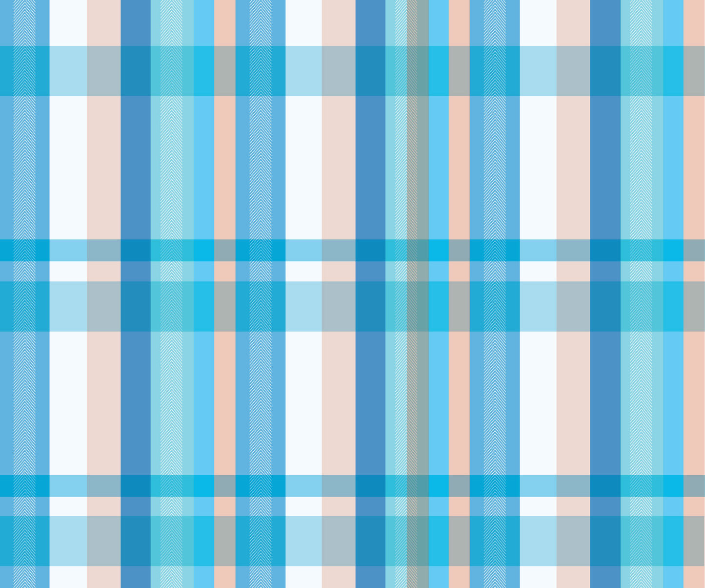 Carnivale Plaid Azure