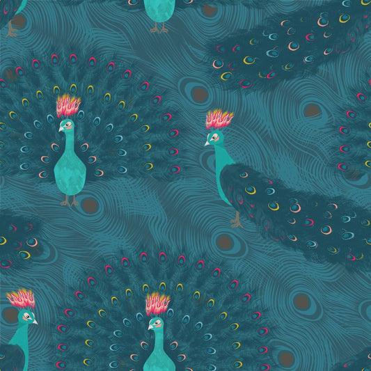 Fancy Peacock Mediterranea - Teal