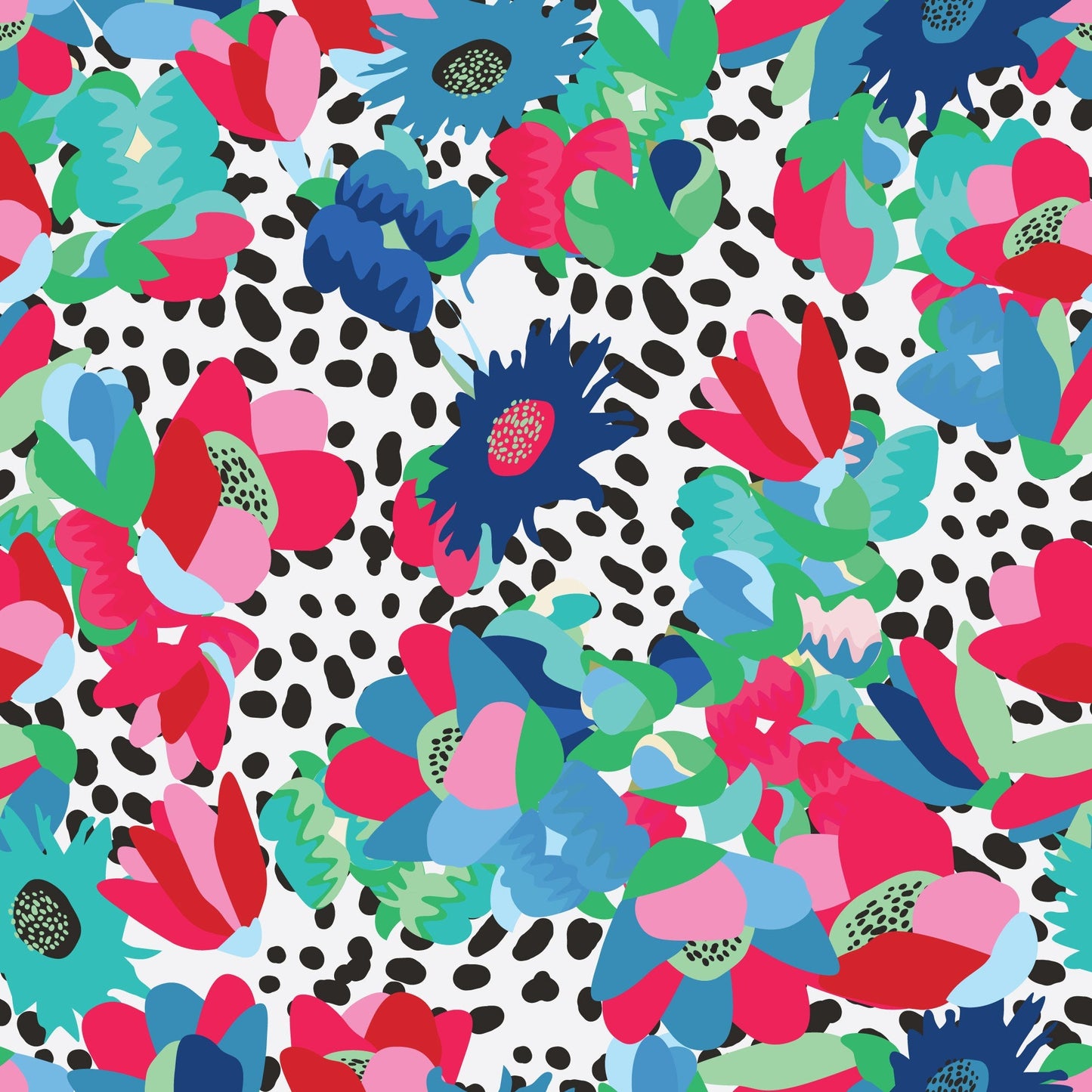 Fiestas Flora Spot Blue