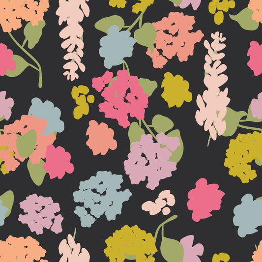 Floral Falling Terra Solis - Moonless