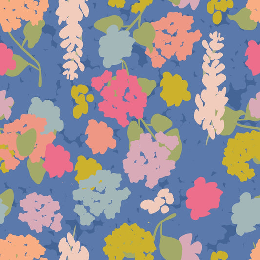 Floral Falling Terra Solis - Mountain Bluebird