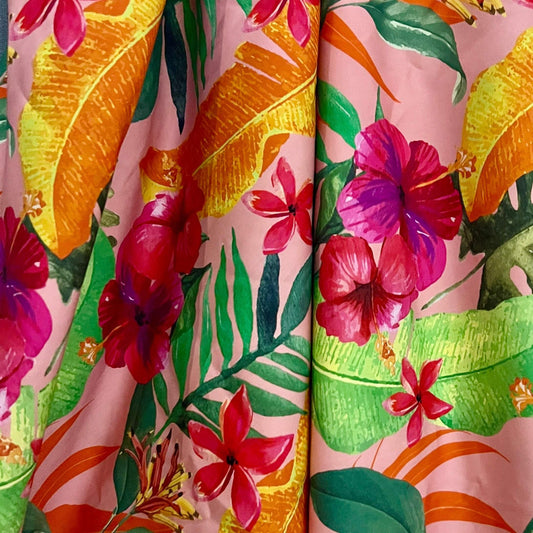 Pink Troppo Cotton Sateen