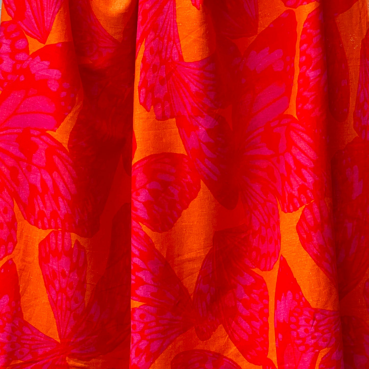 Big Butterfly Sunset Linen