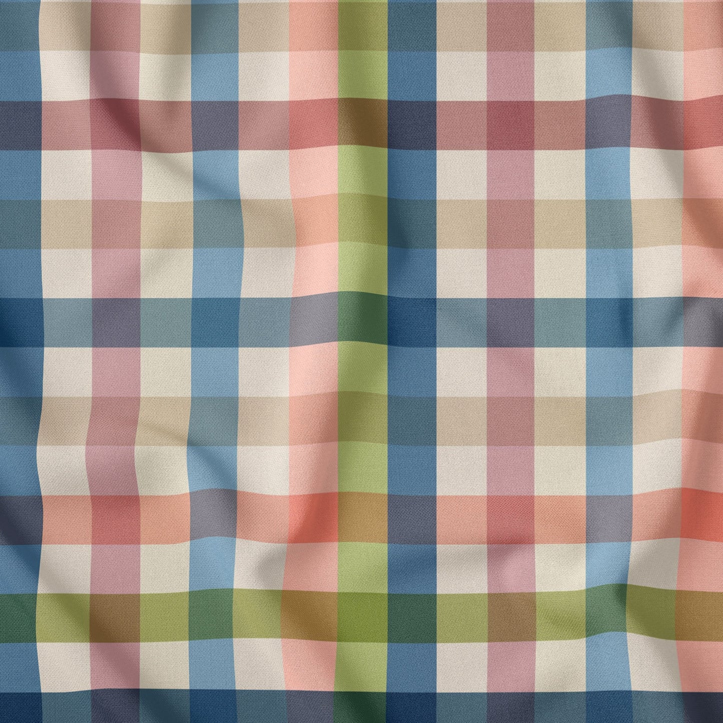 Jolie Check Blue Dawn