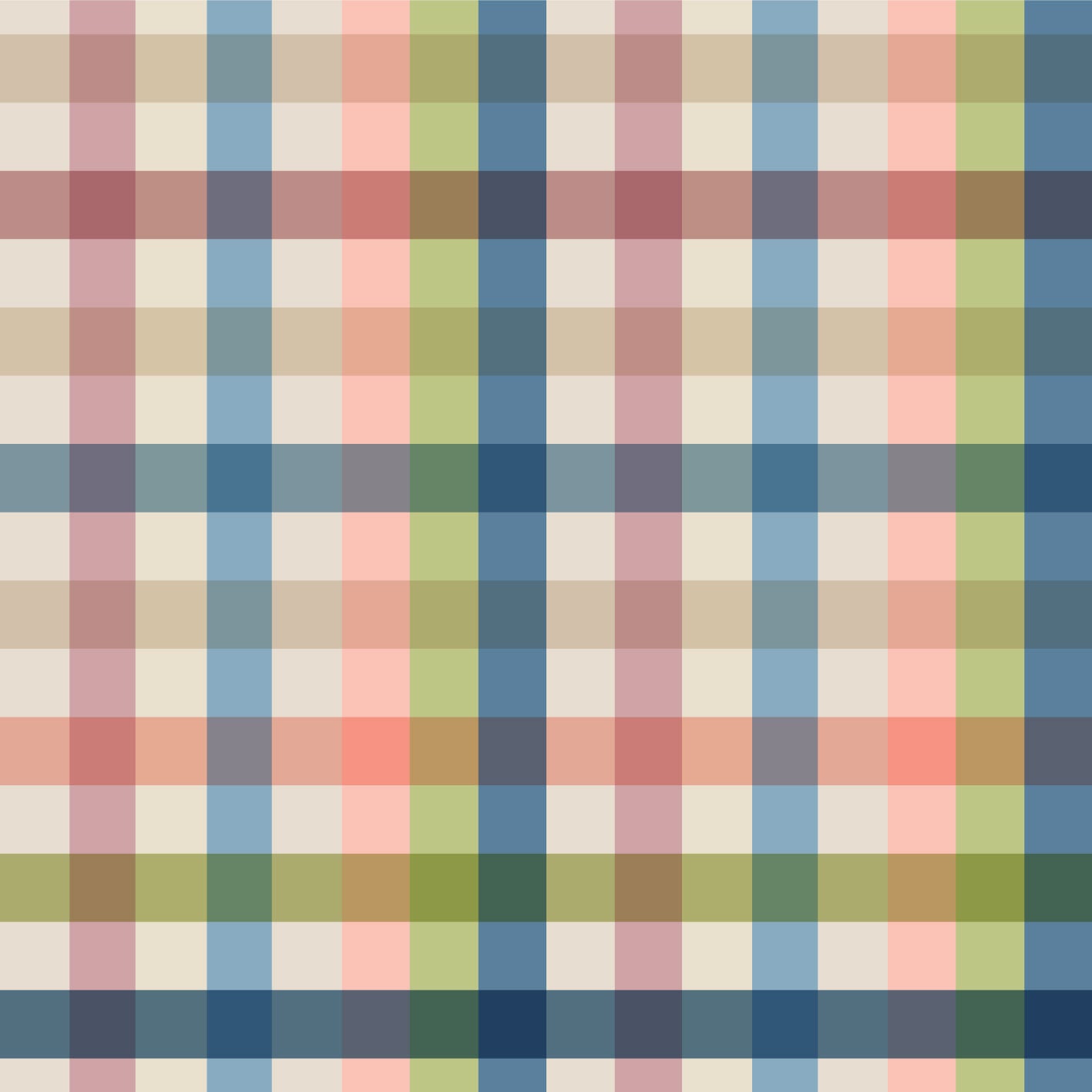 Jolie Check Blue Dawn