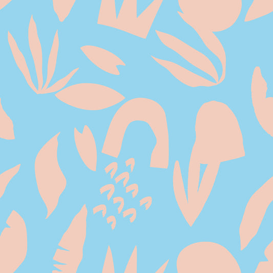 Kiewa Shapes Peach Tide Aqua