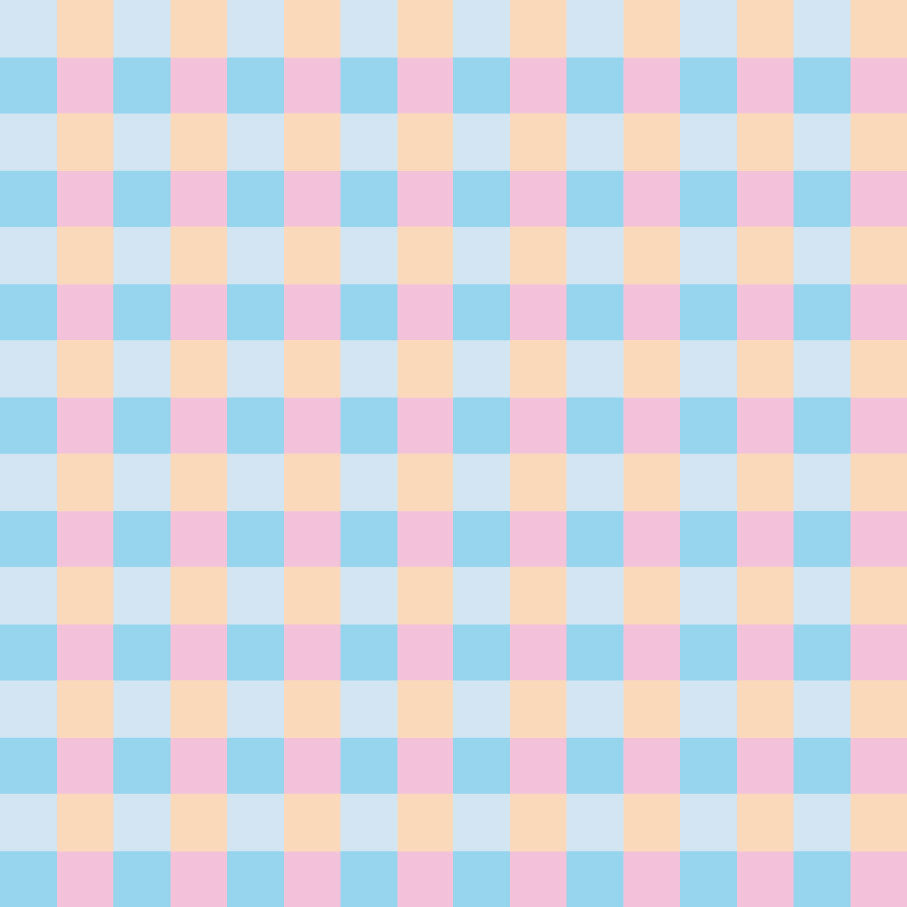 Picnic Parade Little Gingham  Peach Tide - Atomizer