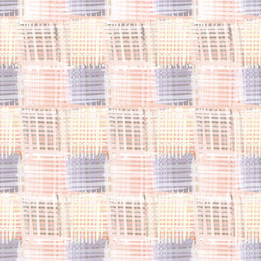 Muslin Check Gossamer Garden