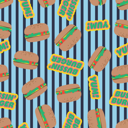 Next Gen Bussin' Burger Blue