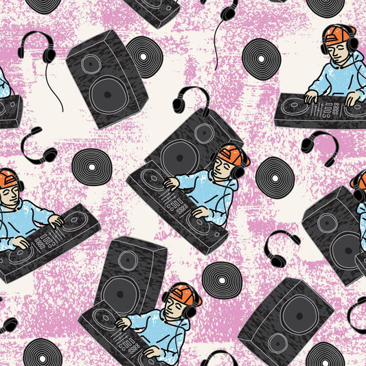 Next Gen DJ Dude White & Lilac