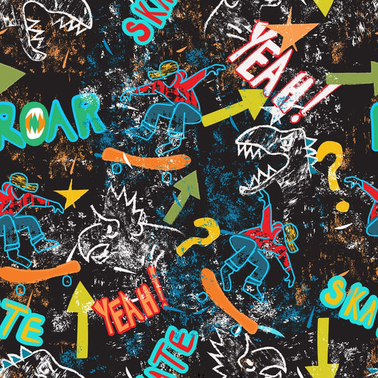 Skate Roar - Black