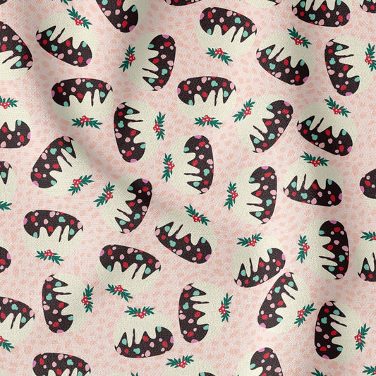 Polka Dot Pudding Whispering Peach