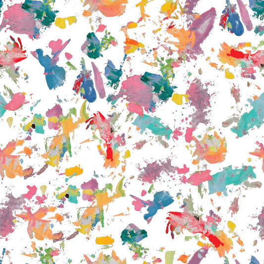 Hand-Painted Art Room White