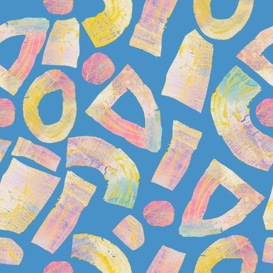 Palette Pop Painted Gelato Shapes Azure Blue