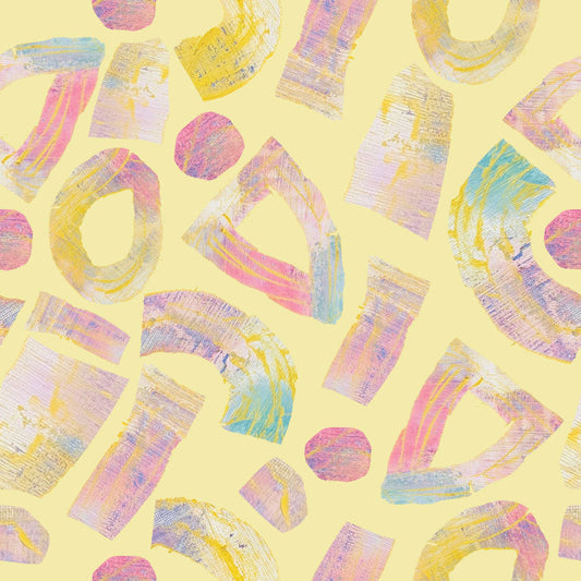 Palette Pop Painted Gelato Shapes Wax Yellow