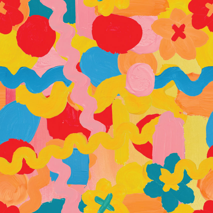 Hand-Painted Mix It Up