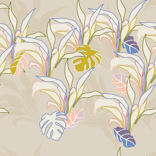 Paper Plants Terra Solis Whitecap Grey