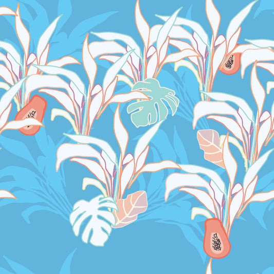 Paper Plants Absolute Azure