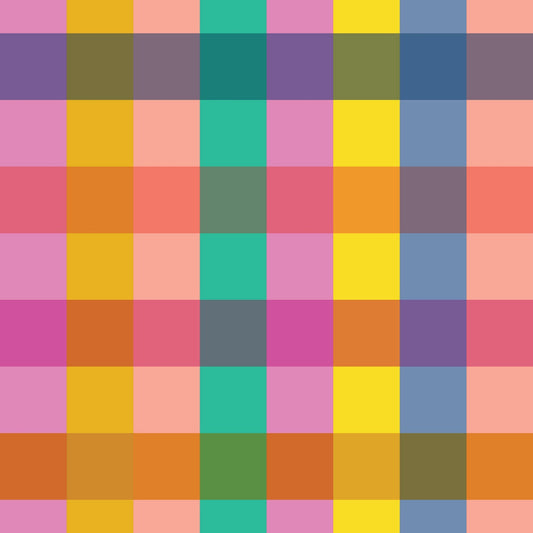 Picnic Check Summer Bliss Bright